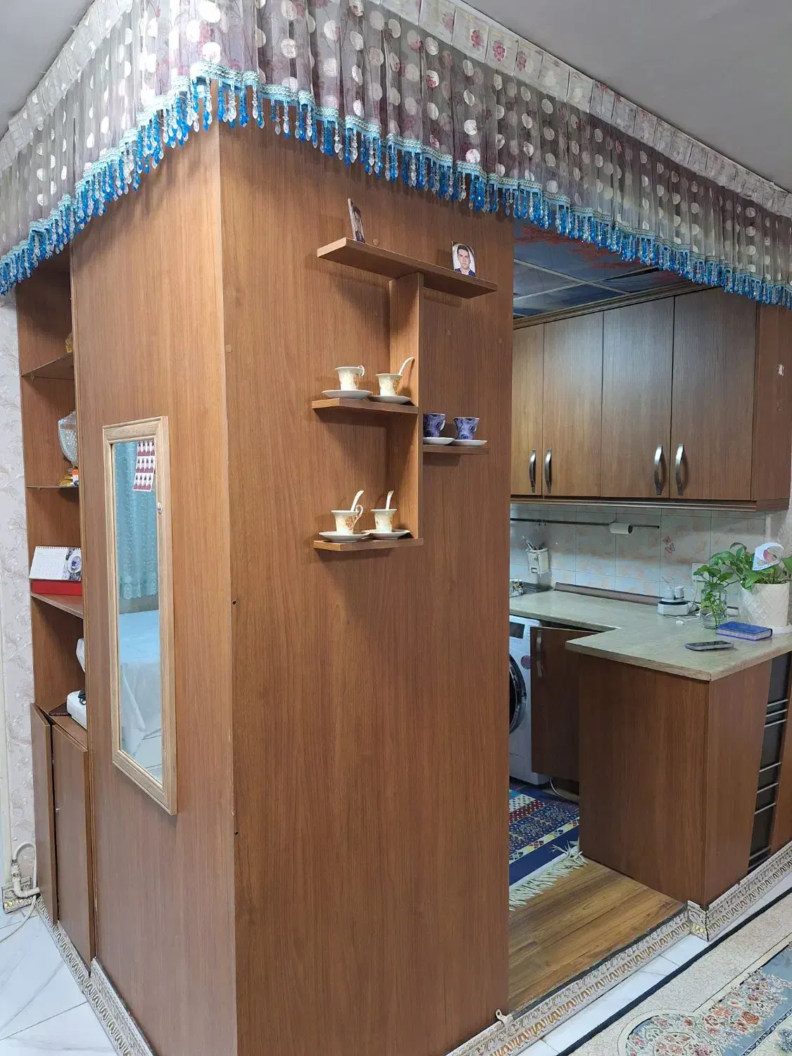 آپارتمان تک واحدی خوش نقشه پارکینگ دار