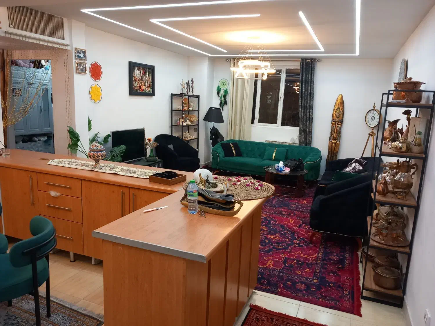 ۲خواب ۱۱۵متری...بزرگ و دلباز شیک جنوبی خوش نقشه