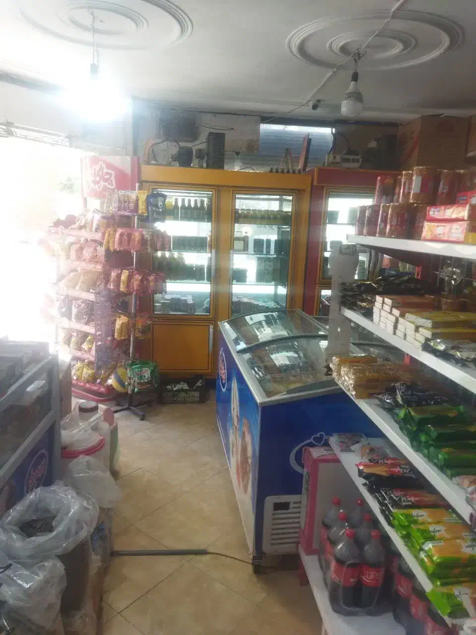 واگذاری سوپرمارکت با کلیه اجناس
