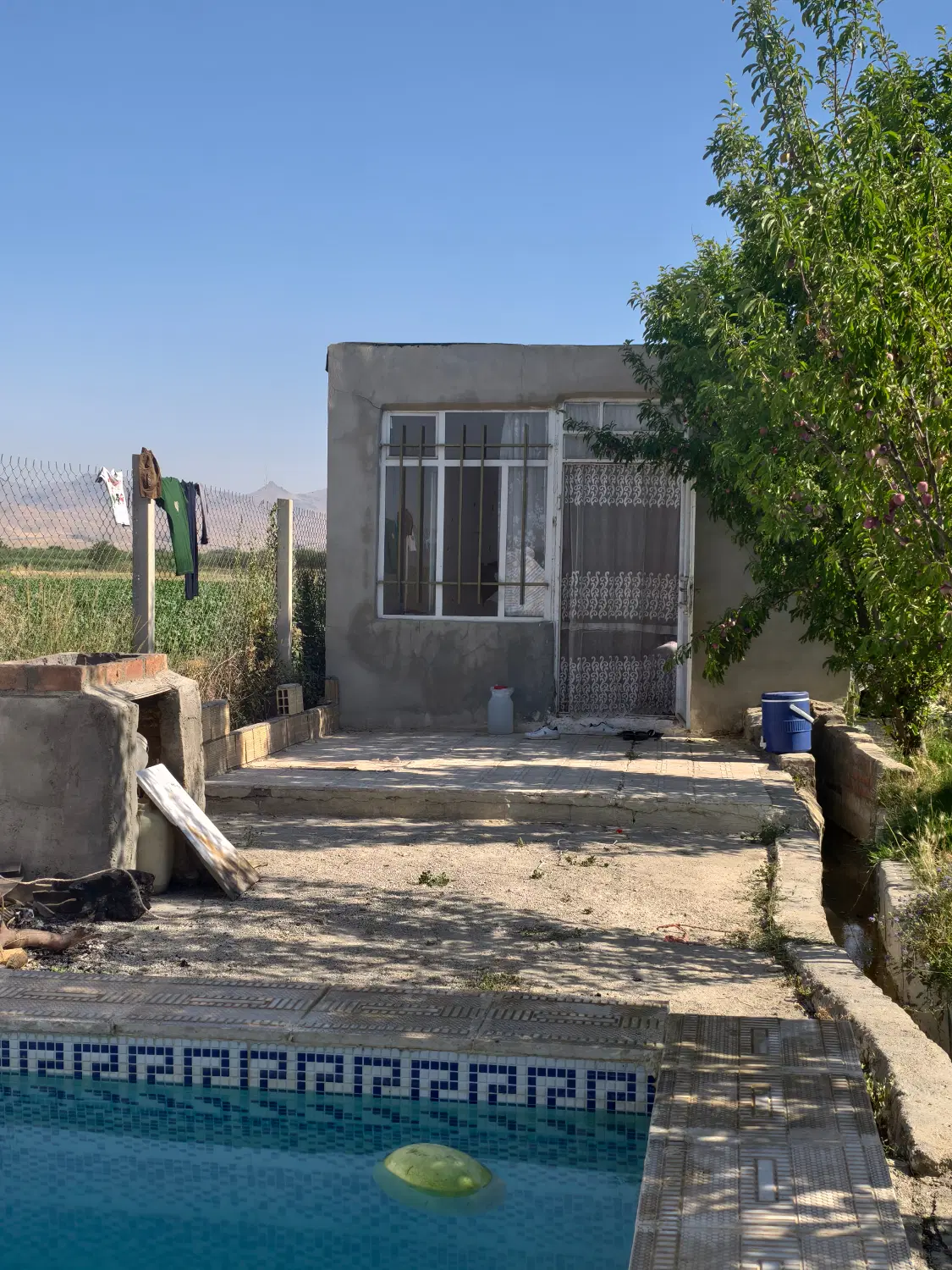 فروش باغ بین روستای قم قلعه و دارلک