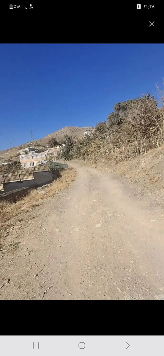زمین به متراژ۵۹۹متر