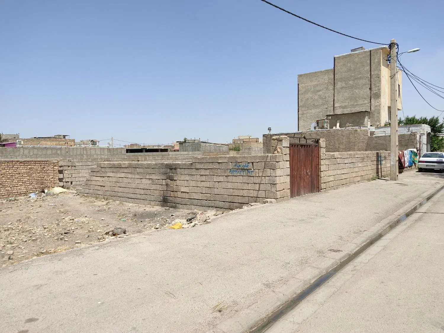 زمین مسکونی حسن آباد الوند