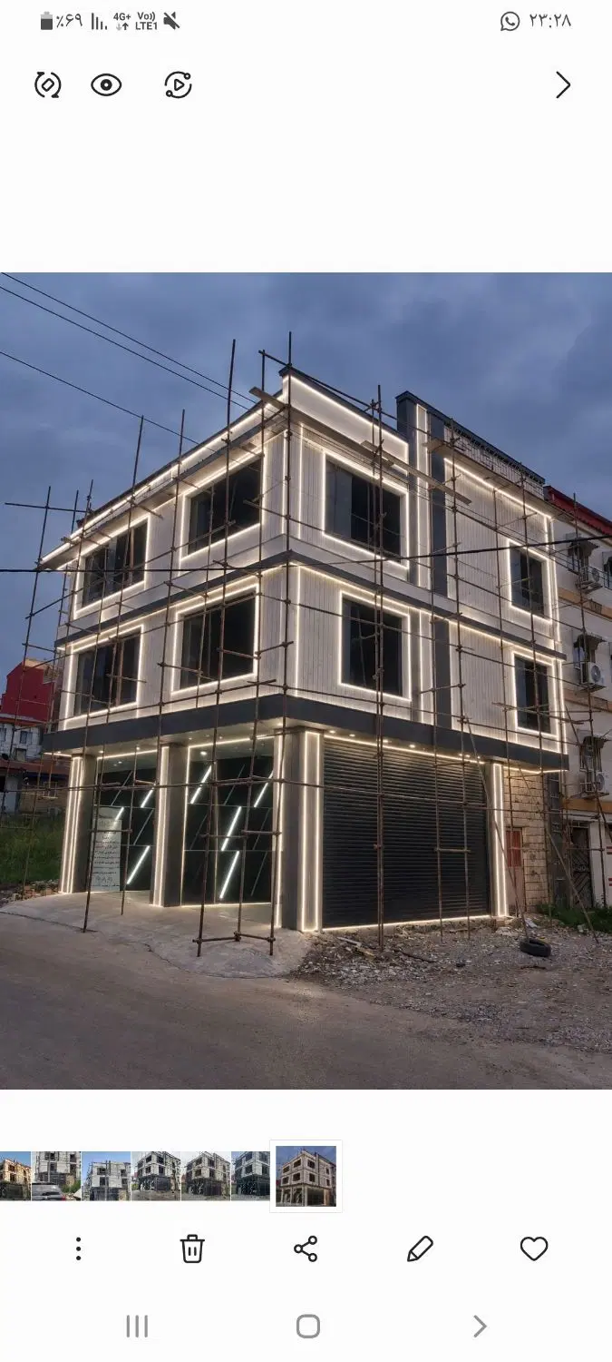 ساختمان تجاری مسکونی