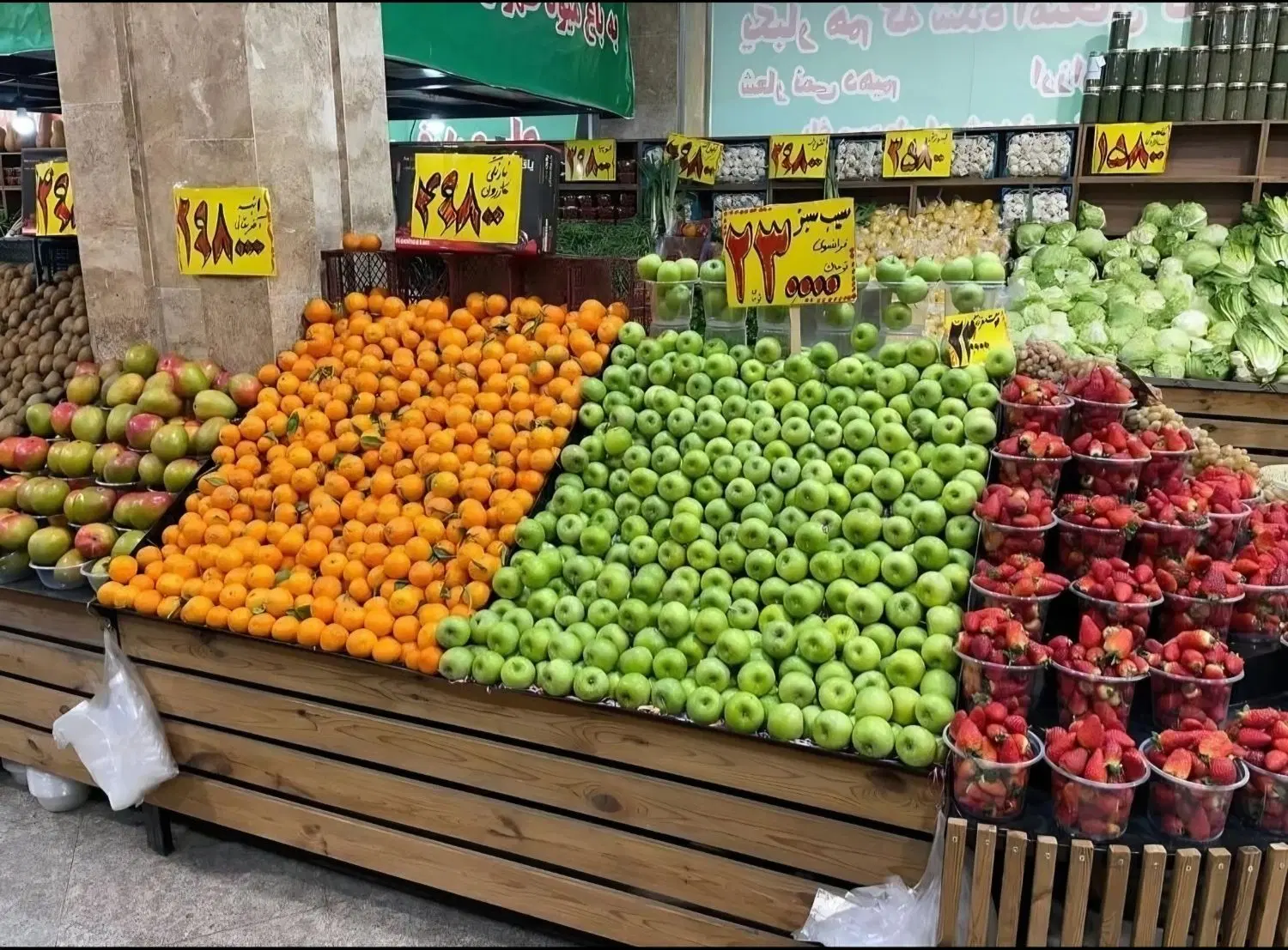 اجاره مغازه میوه فروشی (فصلی) بدون پول پیش خ اصلی