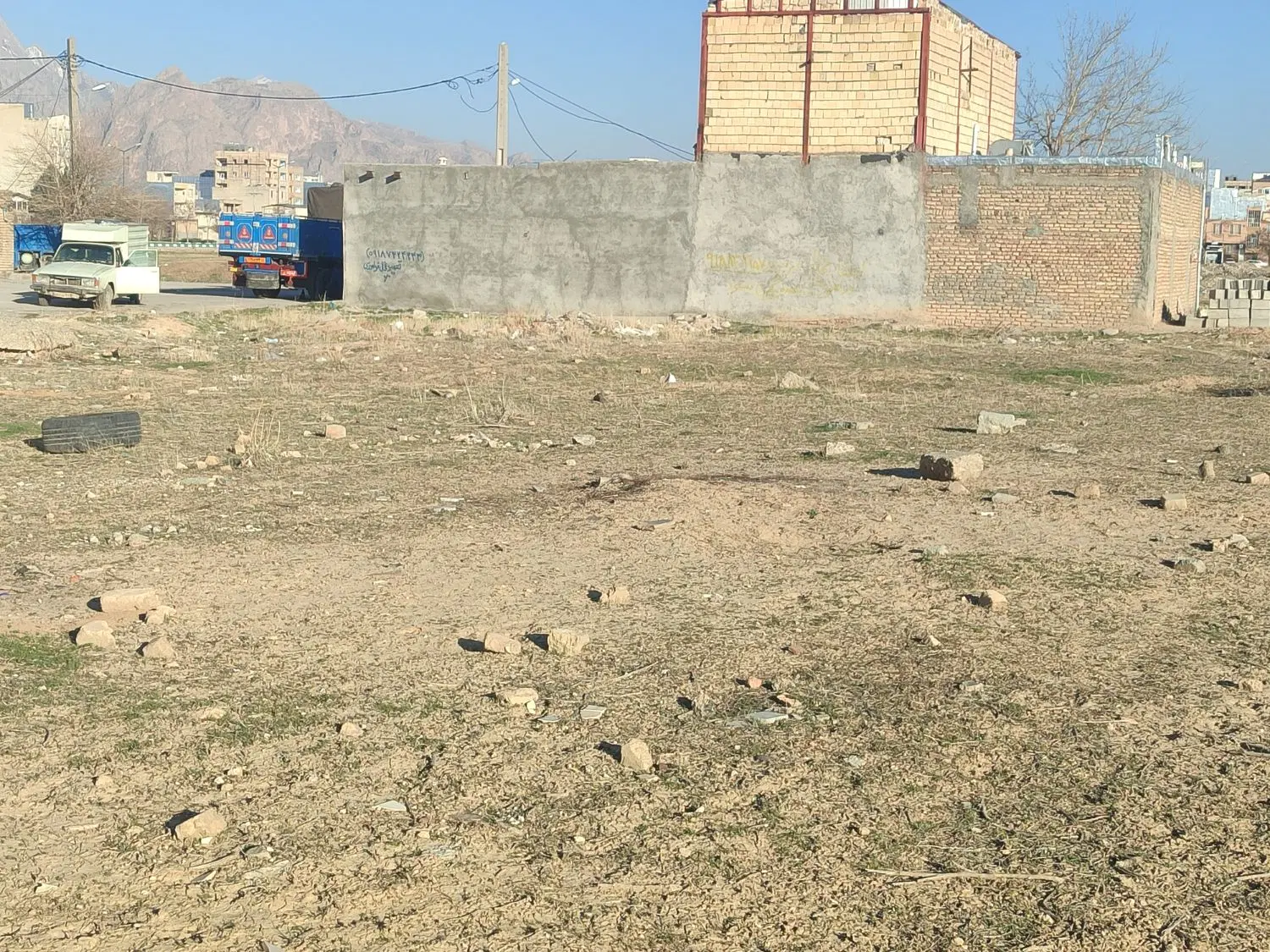 زمین الهیه بلوار گلها