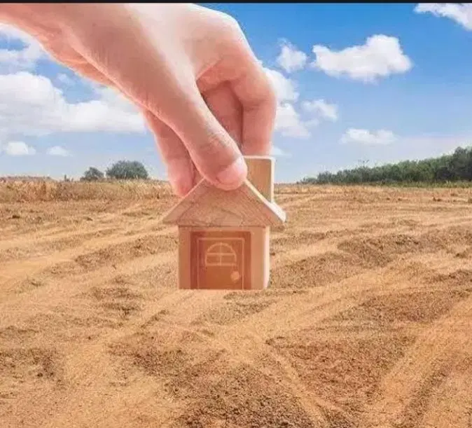 سلام فدای بزرگواران خدا داده برکت ۳۵۰متر زمین