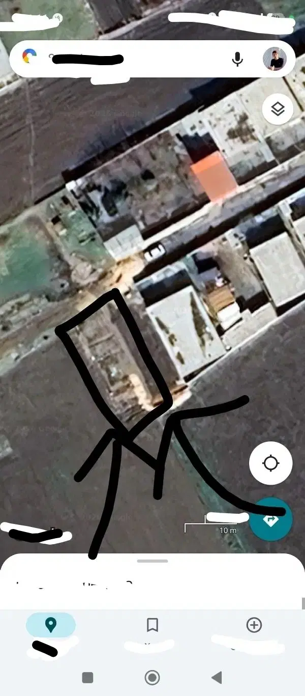 زمین نیمه‌ساز در خاندوز سادات