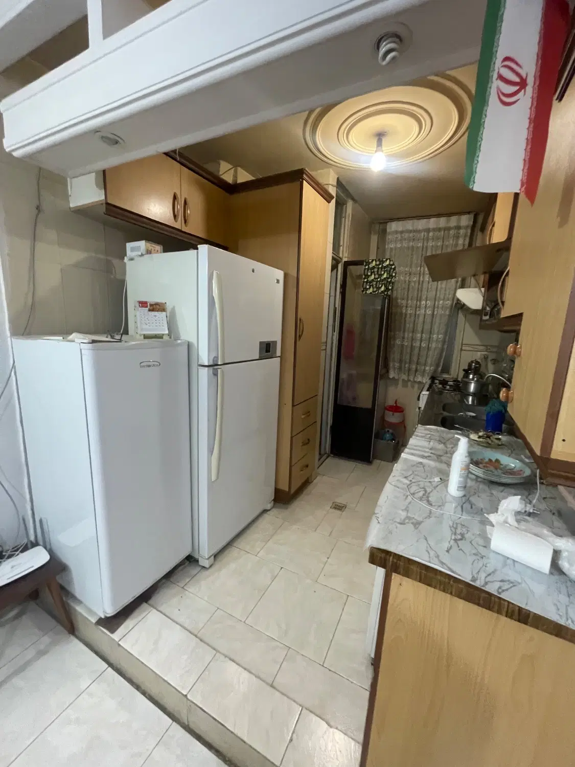 رهن یک دستگاه آپارتمان ۵۵ متری دو خواب