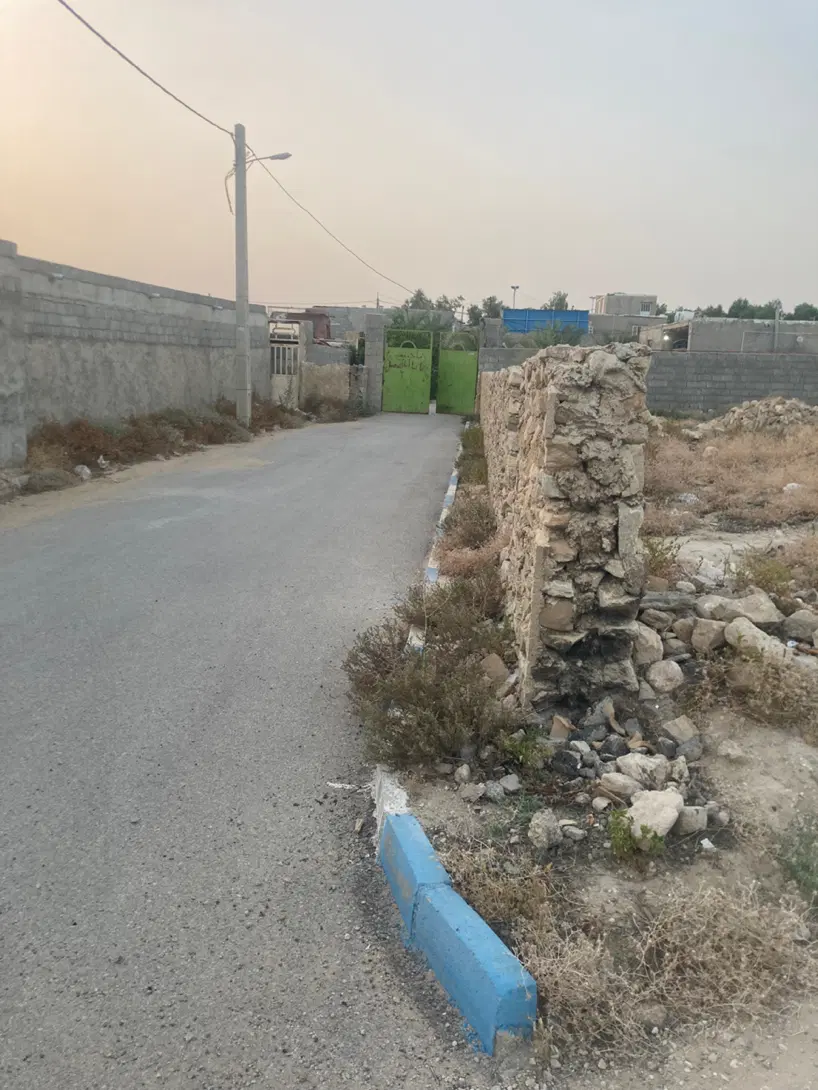 زمین مسکونی مناسب باغ شهری روستای چاهپیر