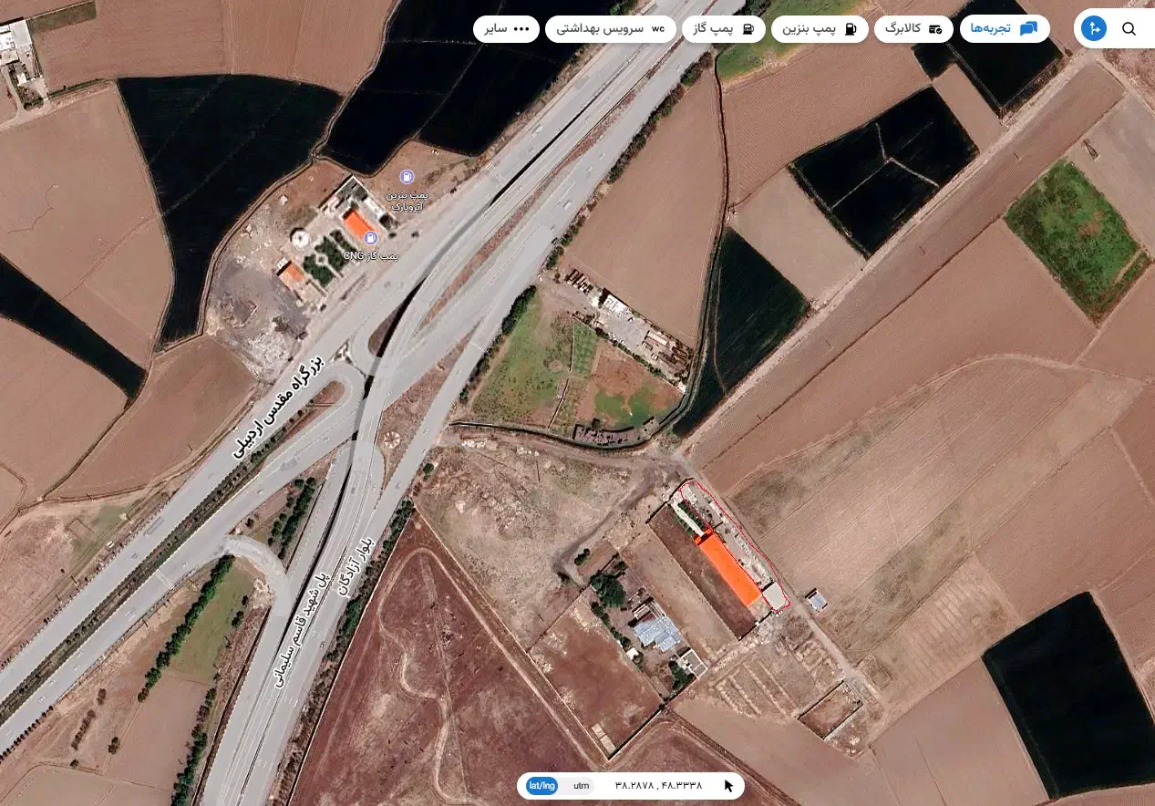 زمین در دروازه آستارا