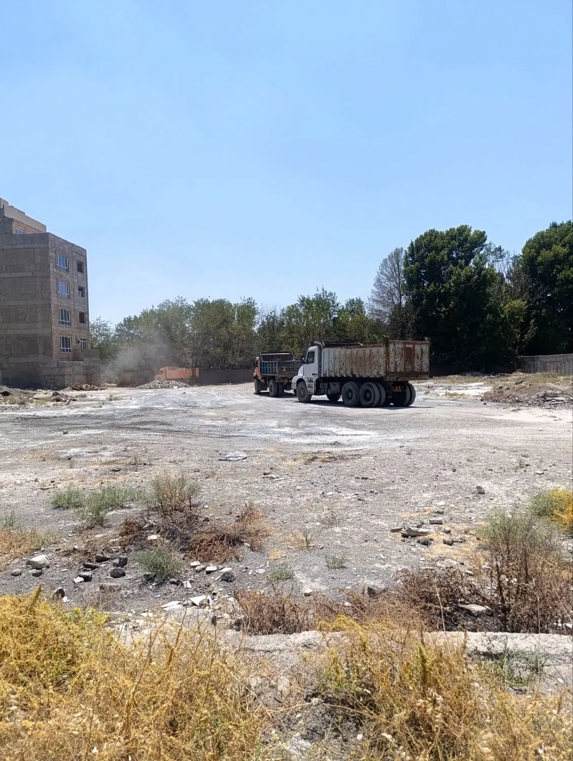 زمین مسکونی موقعیت غرب