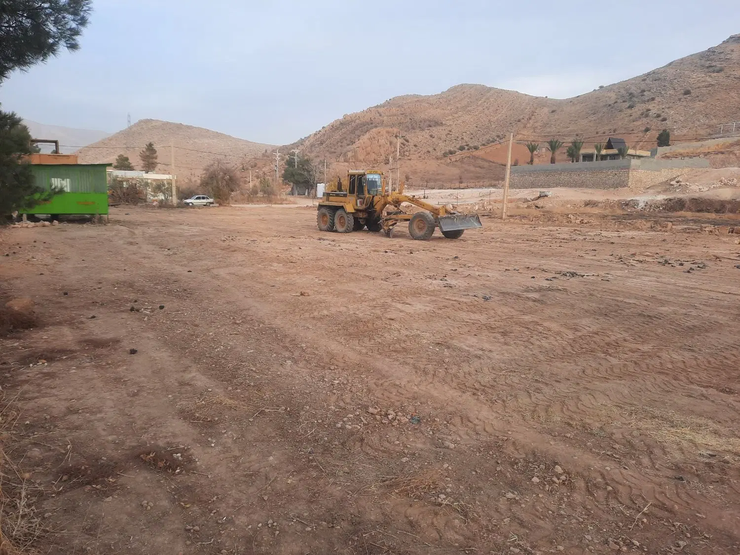 زمین بسیج. مترلژ 260متر