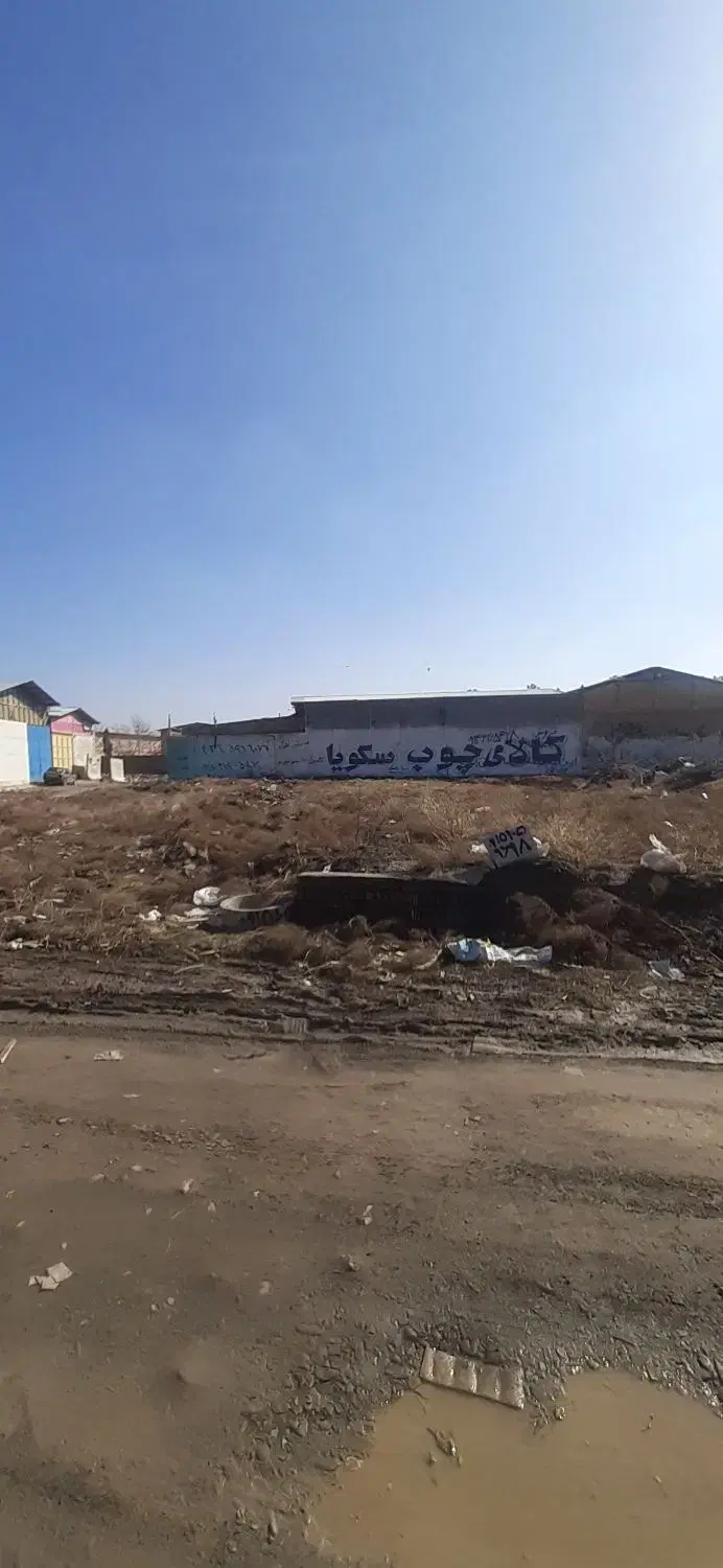 ۴۳۵مترزمین ملکی کیلومتر سه جاده کلات