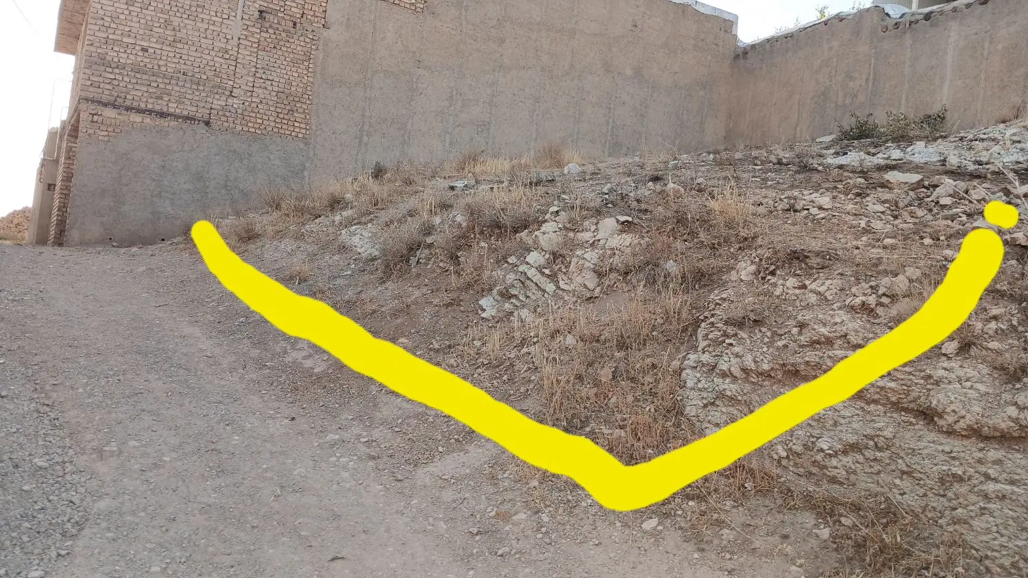 زمین مسکونی داخل بافت روستای عبدل اباد کوهپایه