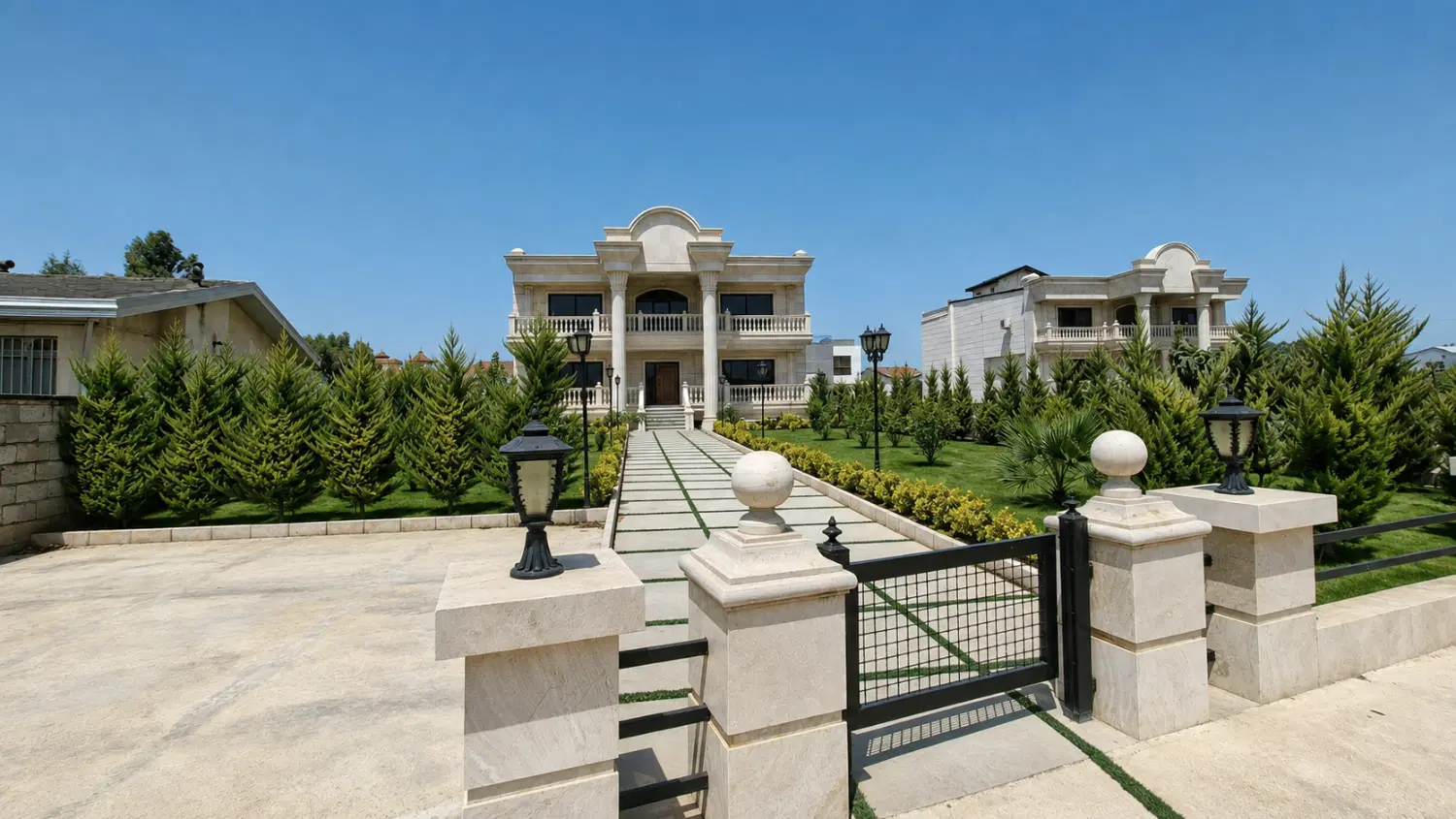 کاخ ویلای لوکس فول امکانات درشهرک پردیسان فرح‌آباد