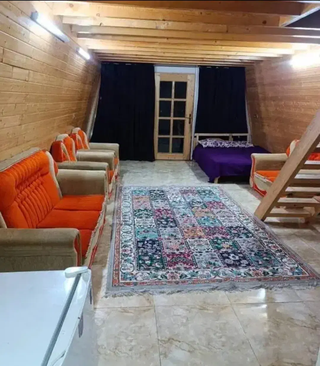 سازه های چوبی در منطقه ای بکر