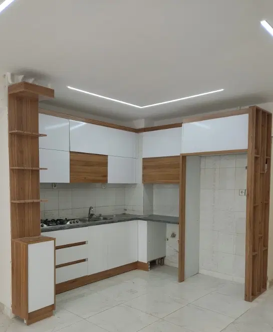 بلوار بهشت 80 متری غرق نور و دلباز