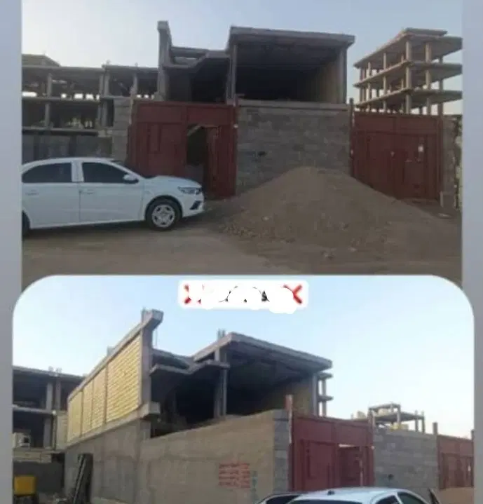 ملک زاده فاز ۴ دوطبقه نیم سازدرب حیاط قطعه ۲۱۷