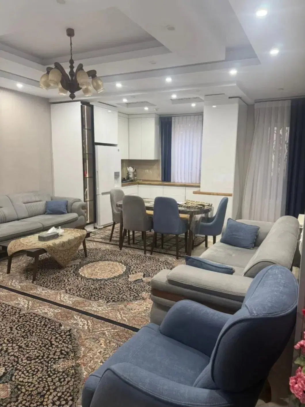 ۷۲ متر_ فول امکانات_ غربی ها_ زیر قیمت