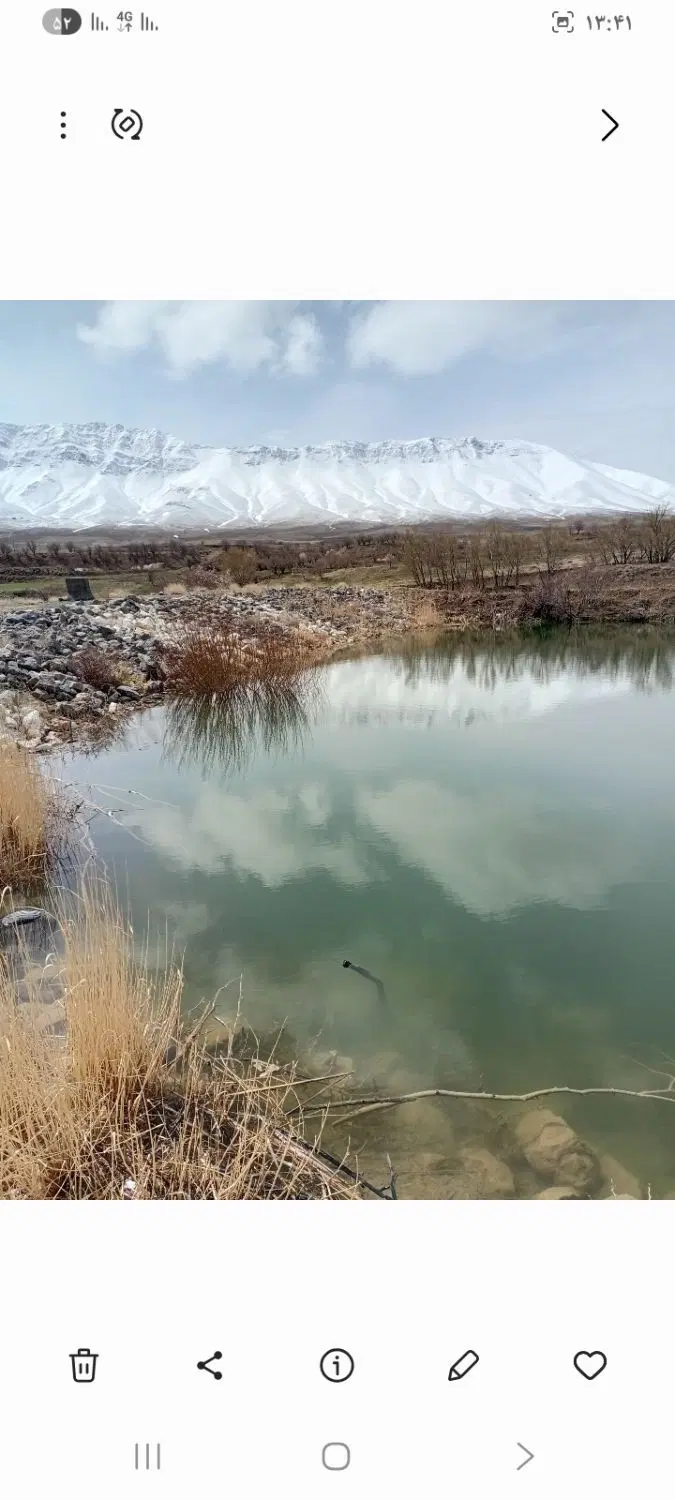 زمین نیم ساز ۷۵۰ متر محمدیه پاریز