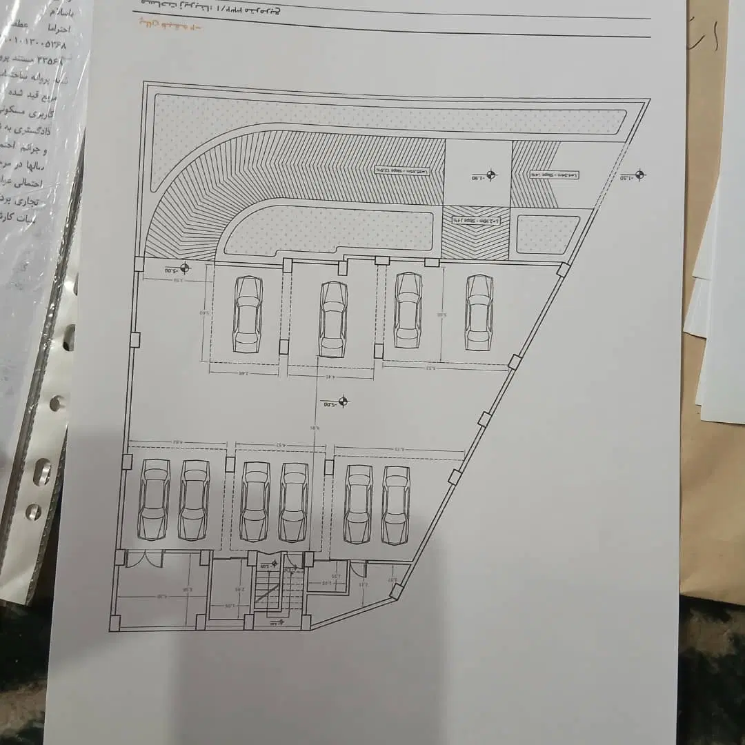 ساختمان تجاری  به صورت یک جا