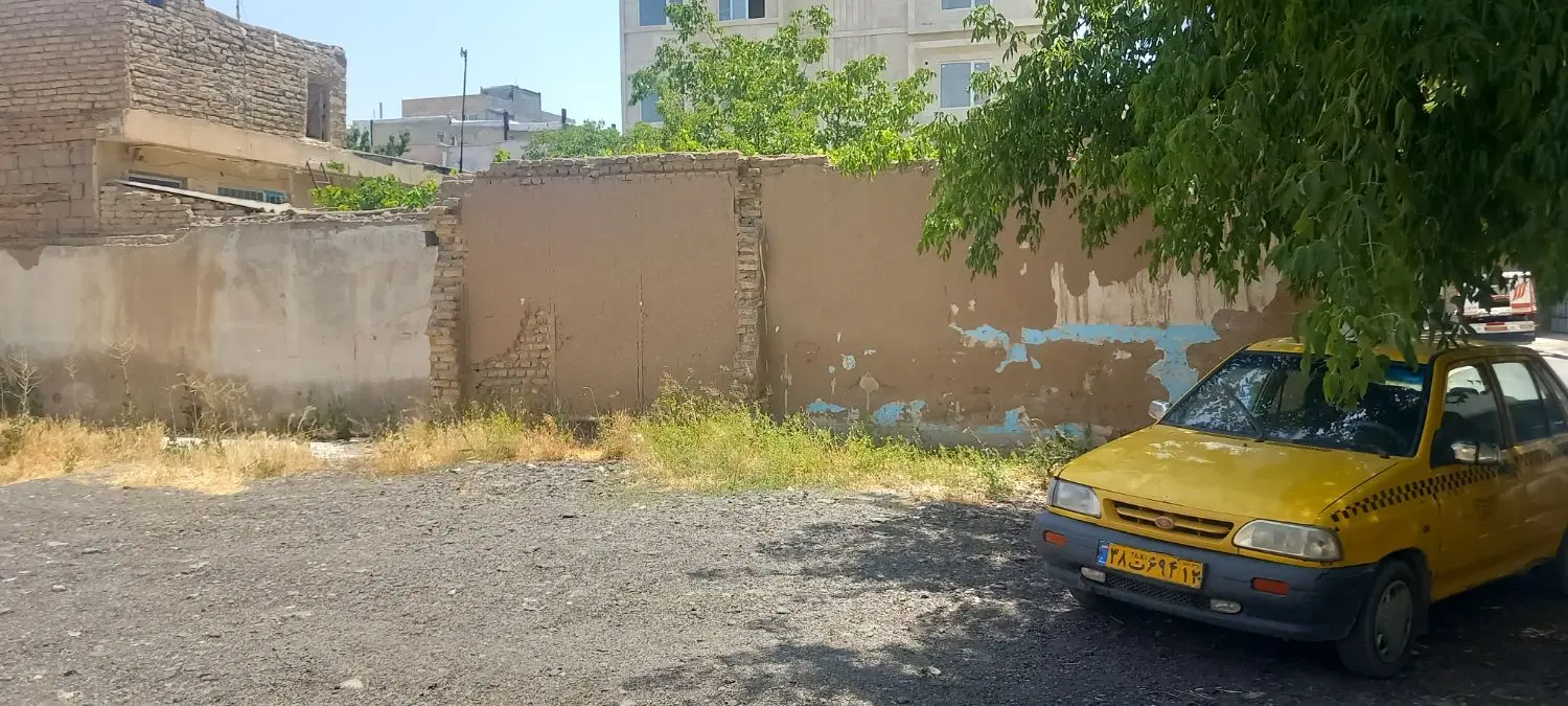 فروش یک قطعه زمین جهت ساخت