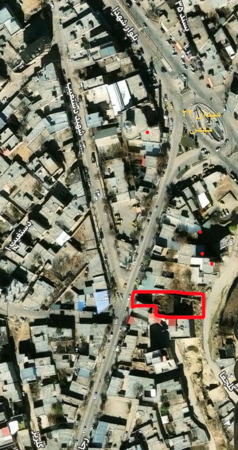 فروش ۸۲۰ متر زمین مسکونی و تجاری