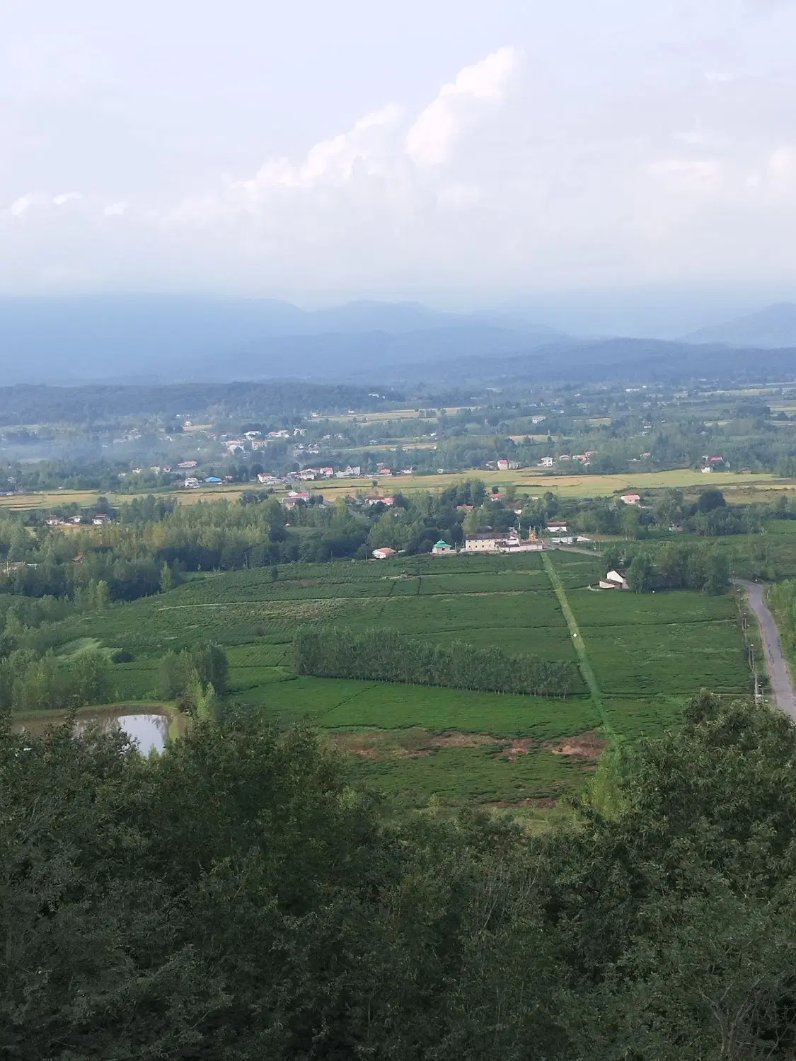 فروش زمین بر اصلی روستای خرطوم