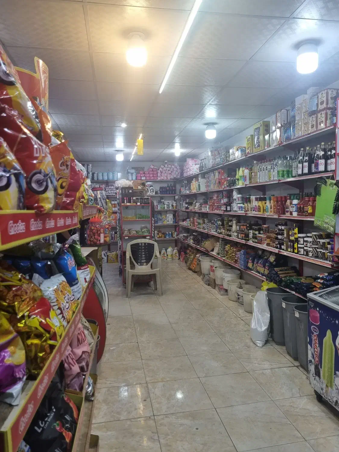امتیاز سوپر مارکت بهمراه تجهیزات