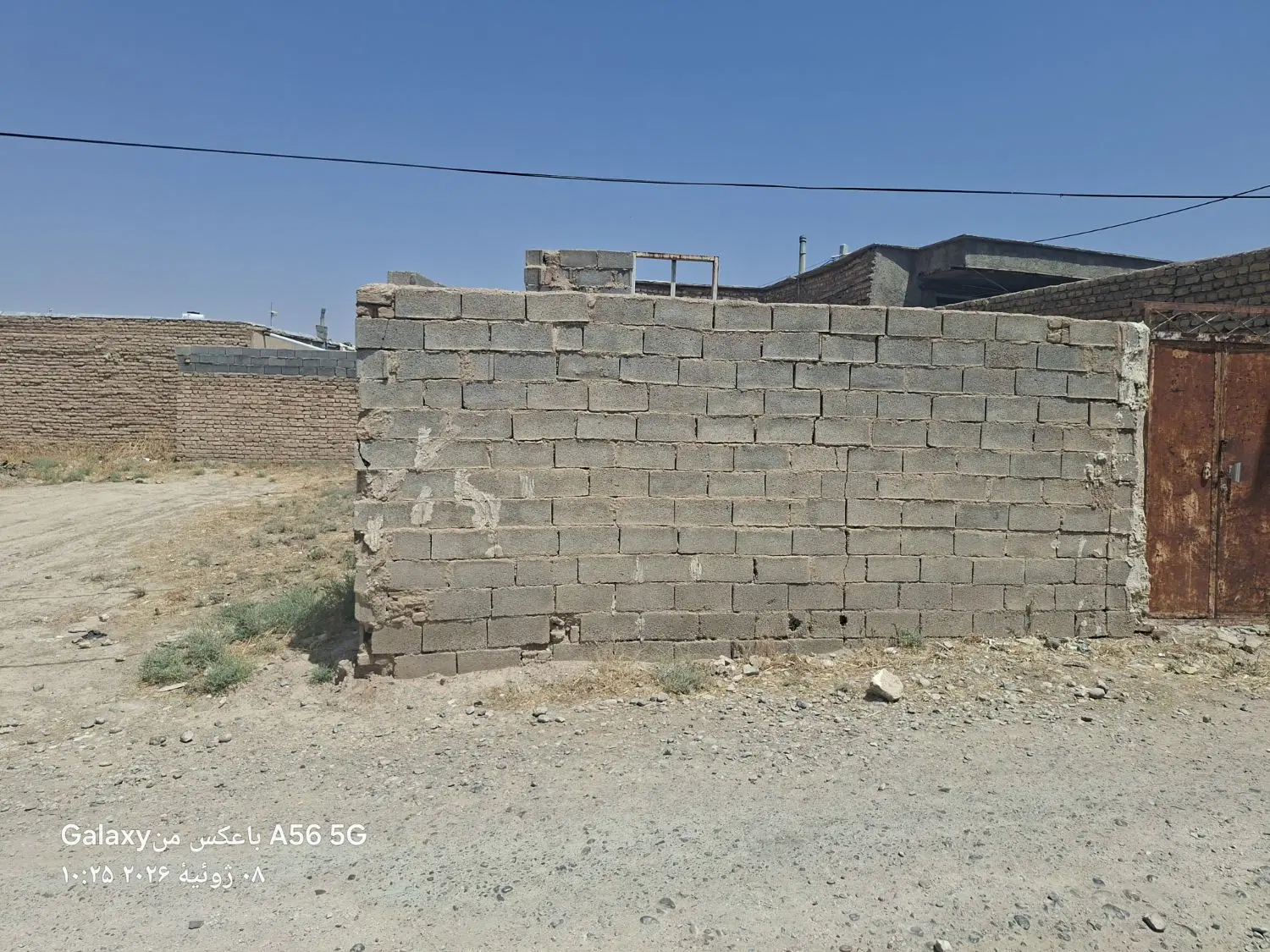 حدود100مترزمین واقع در روستای دستجه