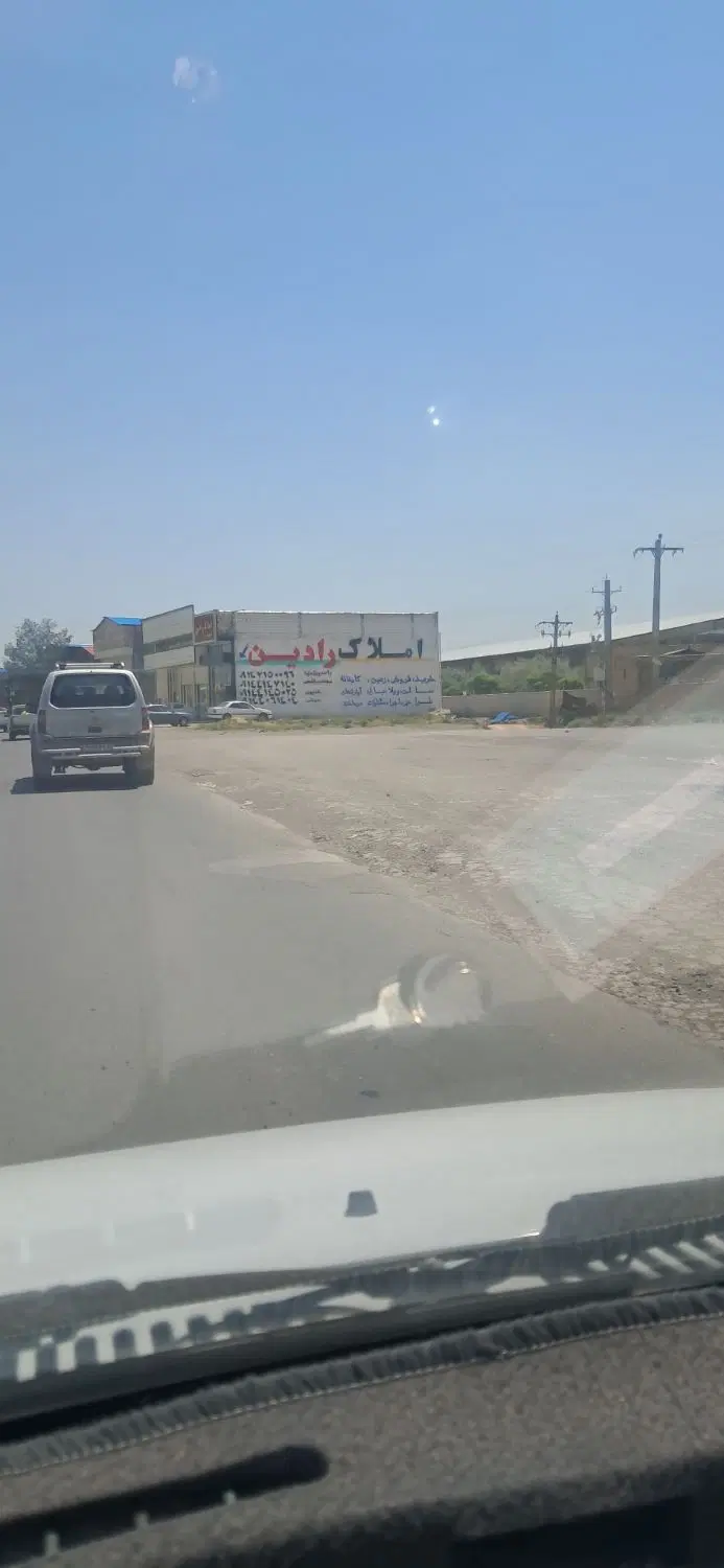 زمین تجاری ۳۲ متر بر جاده  مایان  دو کلمه