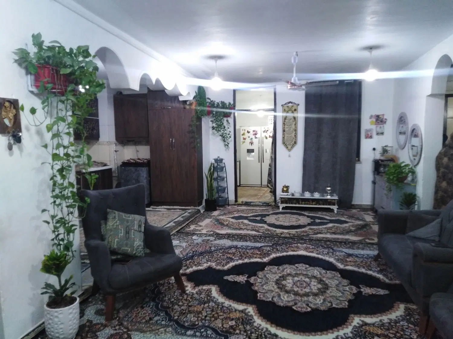 دو واحده 3 خواب طبقه بالا شهرک الهیه سند تک برگ