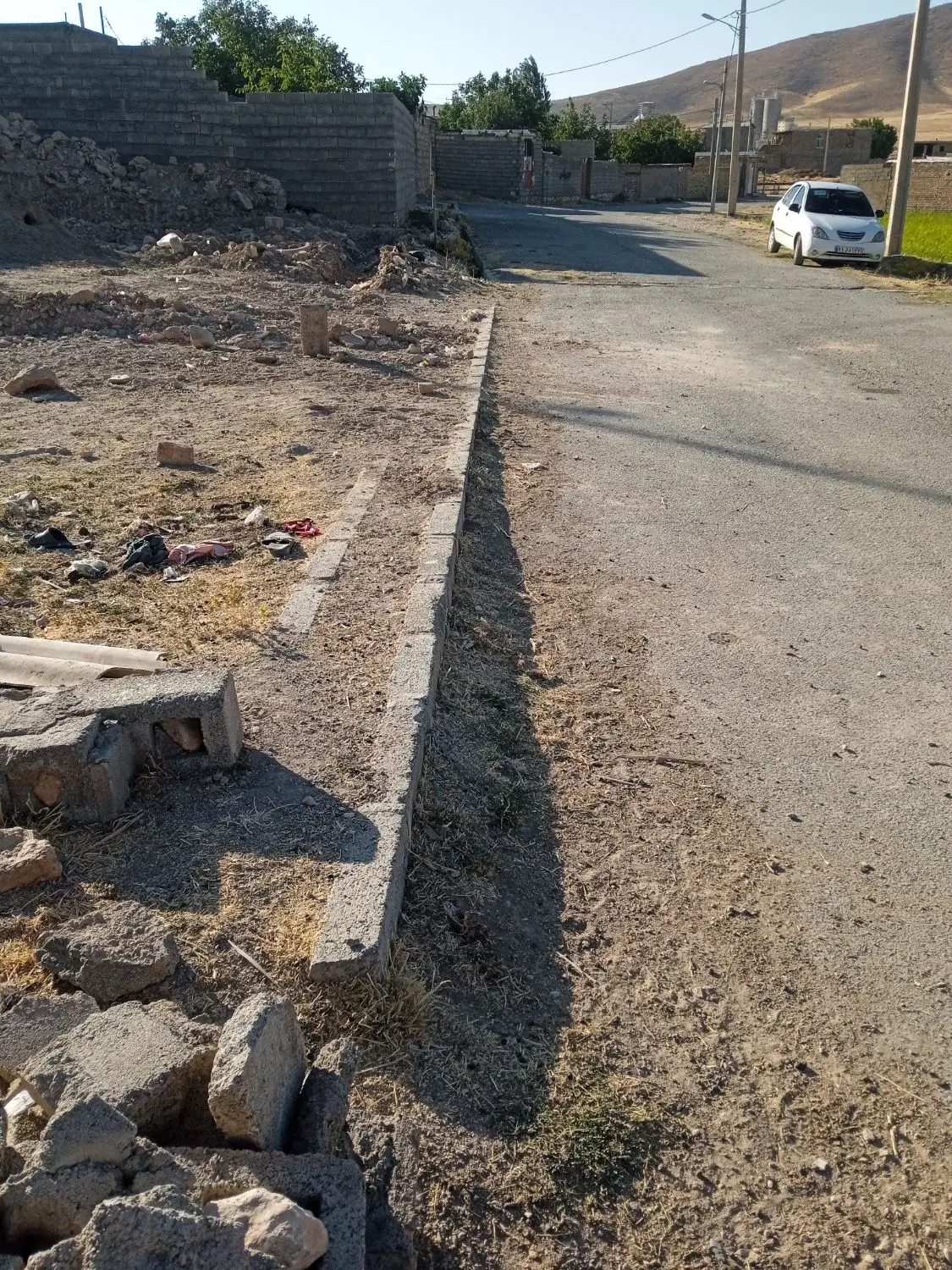 یک قطعه زمین فروشی در روستایی پازردالو
