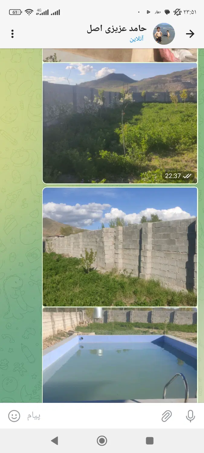 یک قطعه باغ