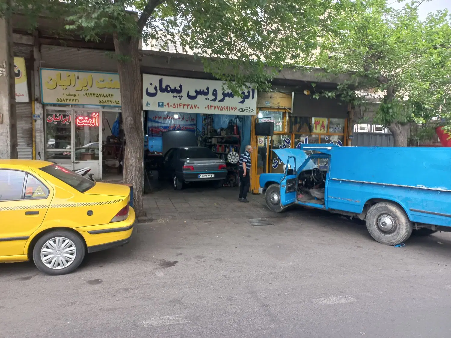 اجاره مغازه. اجاره مکانیکی.تعویض روغنی