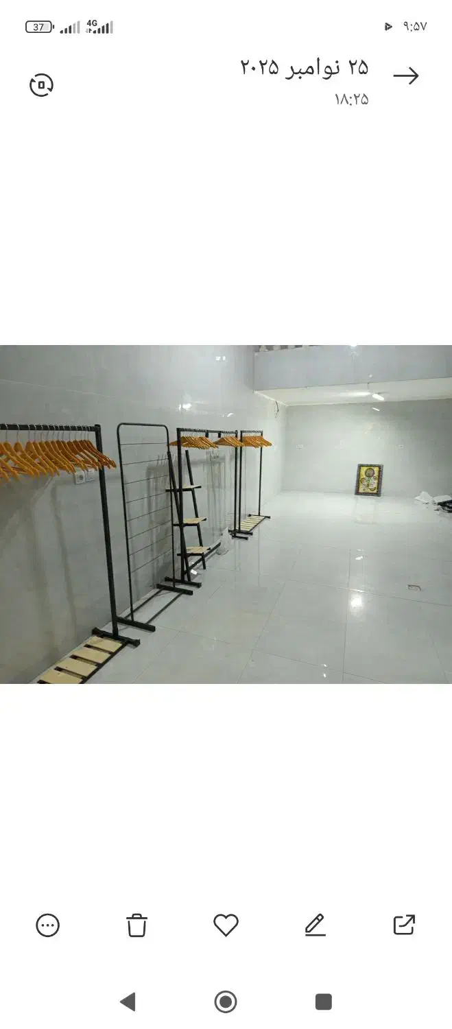 رهن و اجاره مغازه 60متری صاحب الزامان