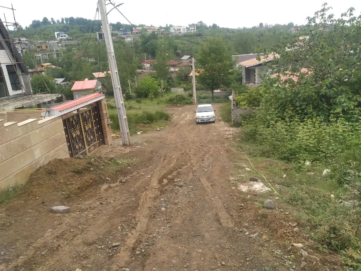 زمین مسکونی ۲۰۰ متر تپه ای حوزه شهری