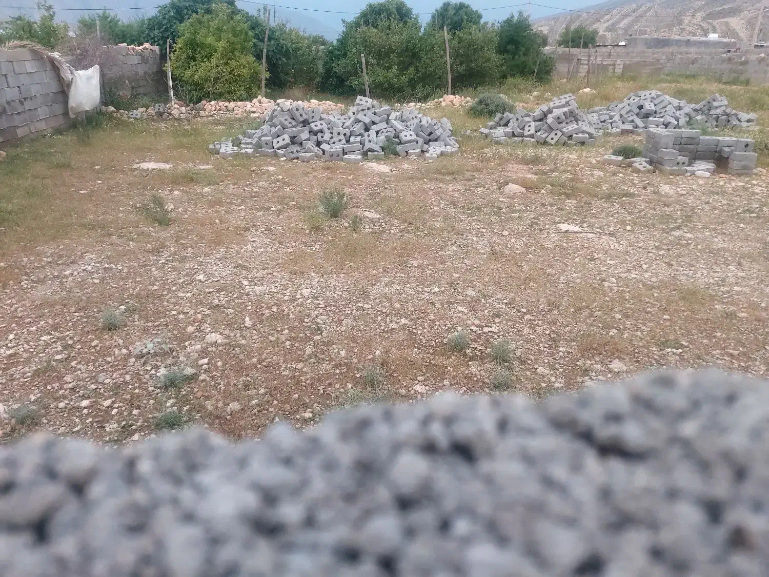 زمین مسکونی یا باغ شهری در فیروزاباد روستای دوقلات