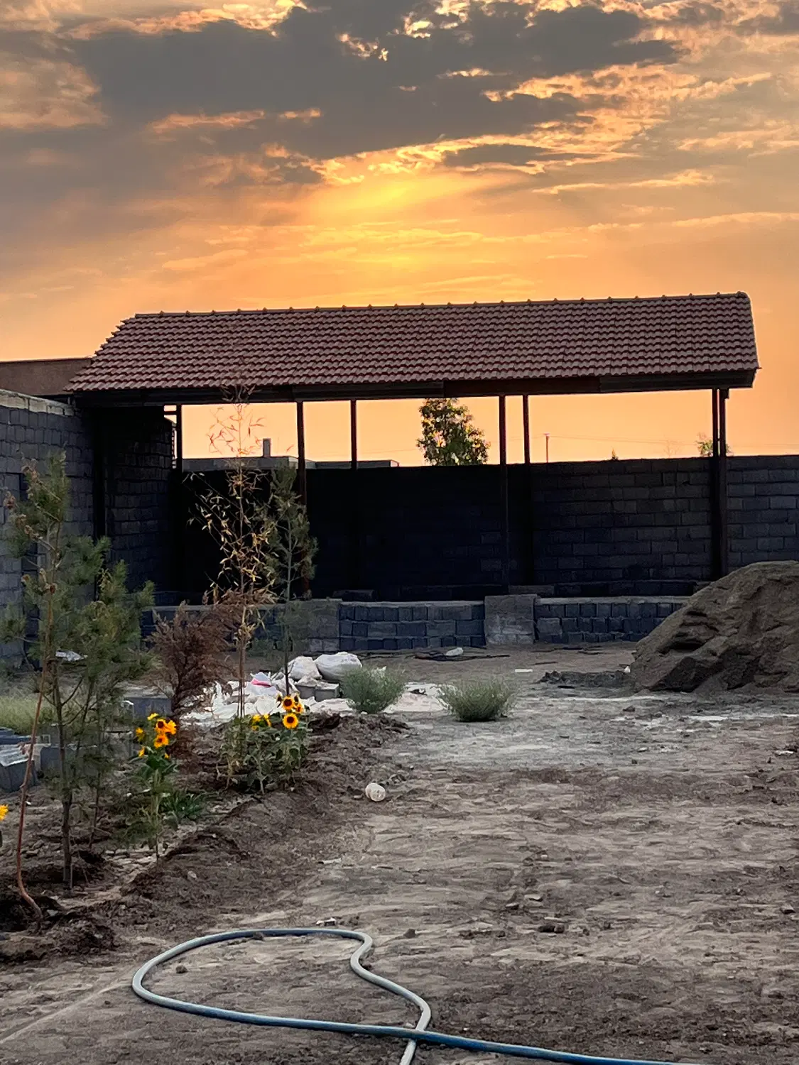باغ نیمه کاره زیار داخل مجموعه