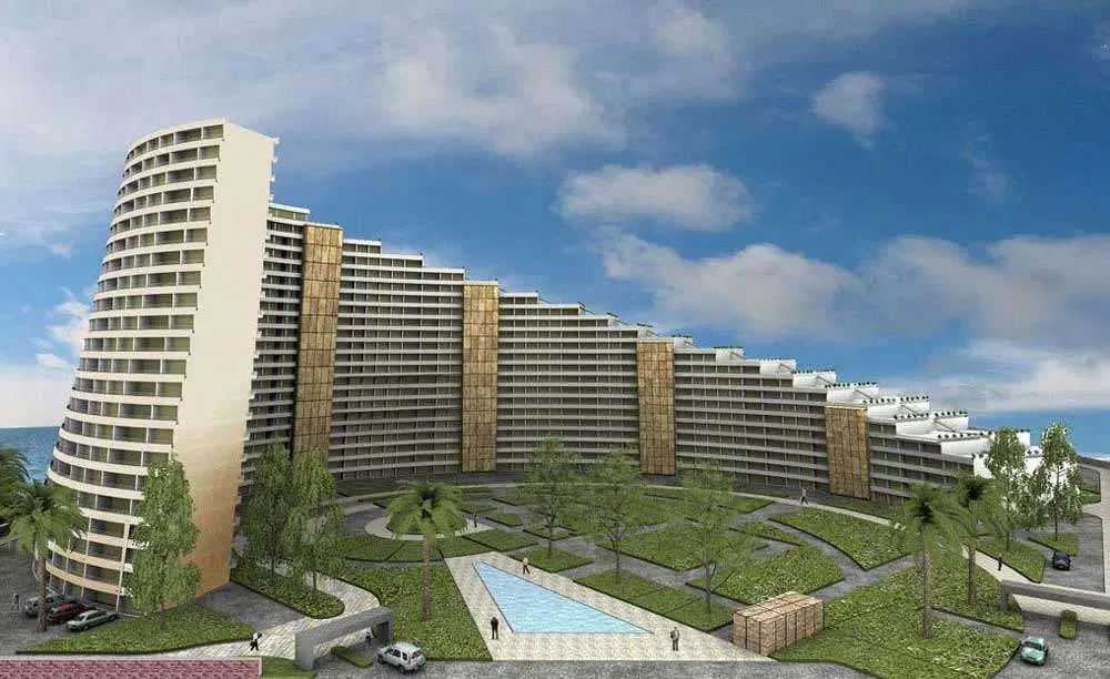 آپارتمان مسکونی رویایی طبقه 20 روما کیش