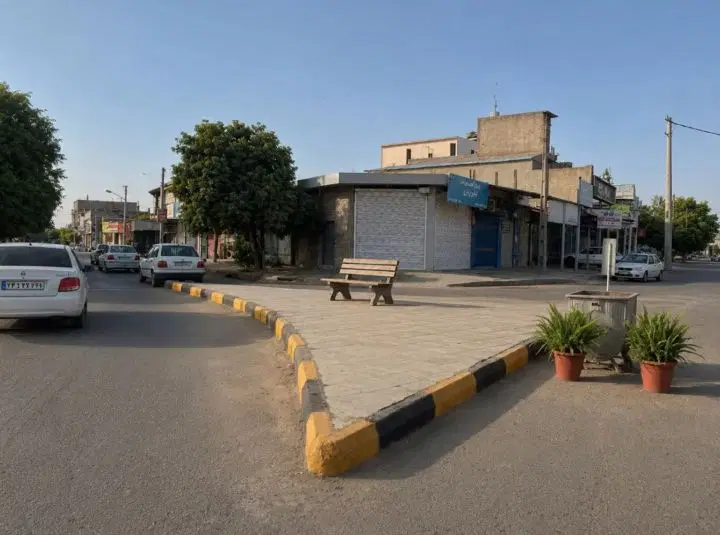 مـغـازه طبــقه بالا زیــر زمـین