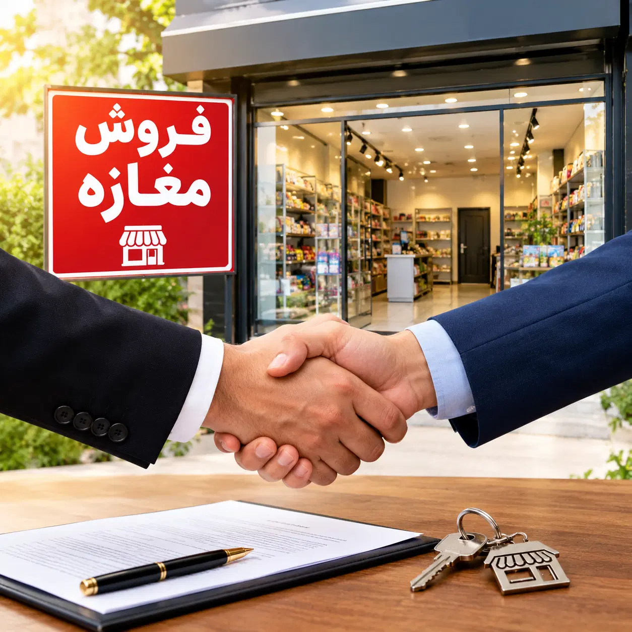 فروش مفازه ابوریحان_هفده شهریور_قطران