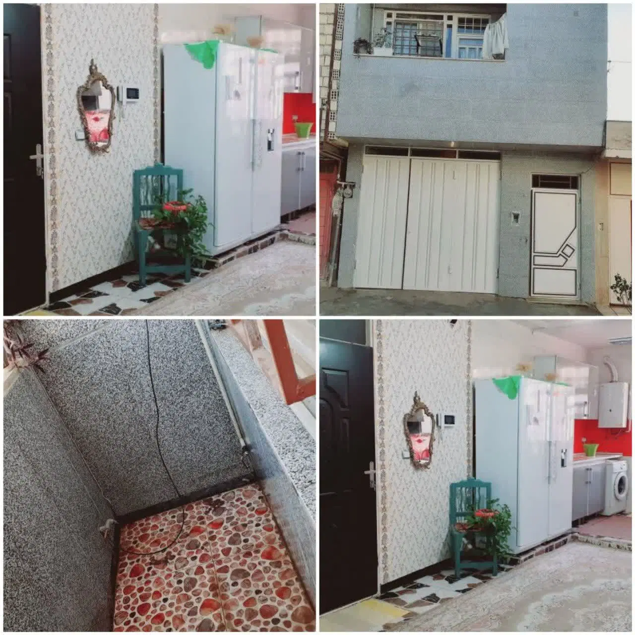 خانه یک طبقه روی پیلوت ،پاپی خالدار