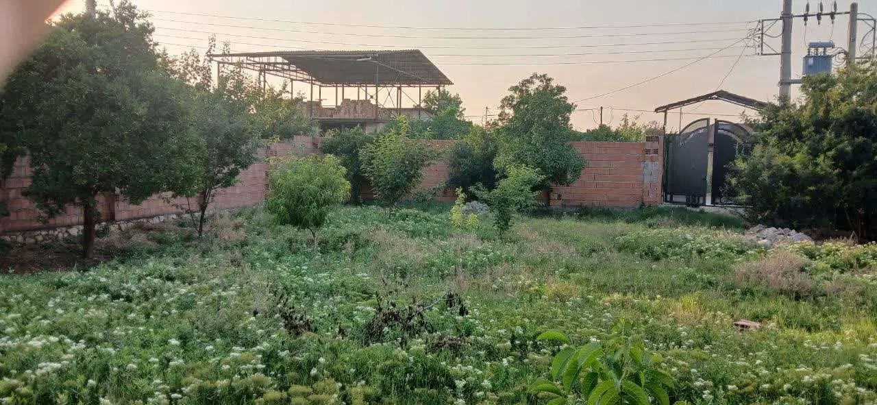 زمین مسکونی در ۱۵ کیلومتری بندر امیرآباد مازندران