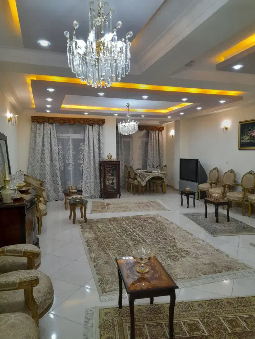 اجاره واحد آپارتمان ۱۴۳ متری مبله سه خوابه