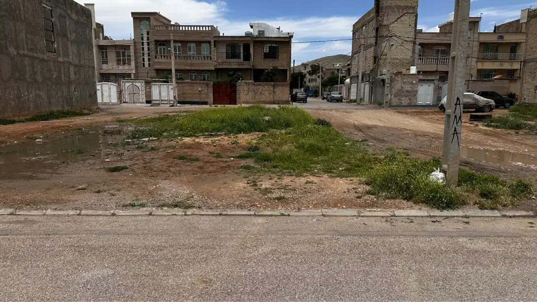 زمین ۳ بر نبش با مجوز ساخت