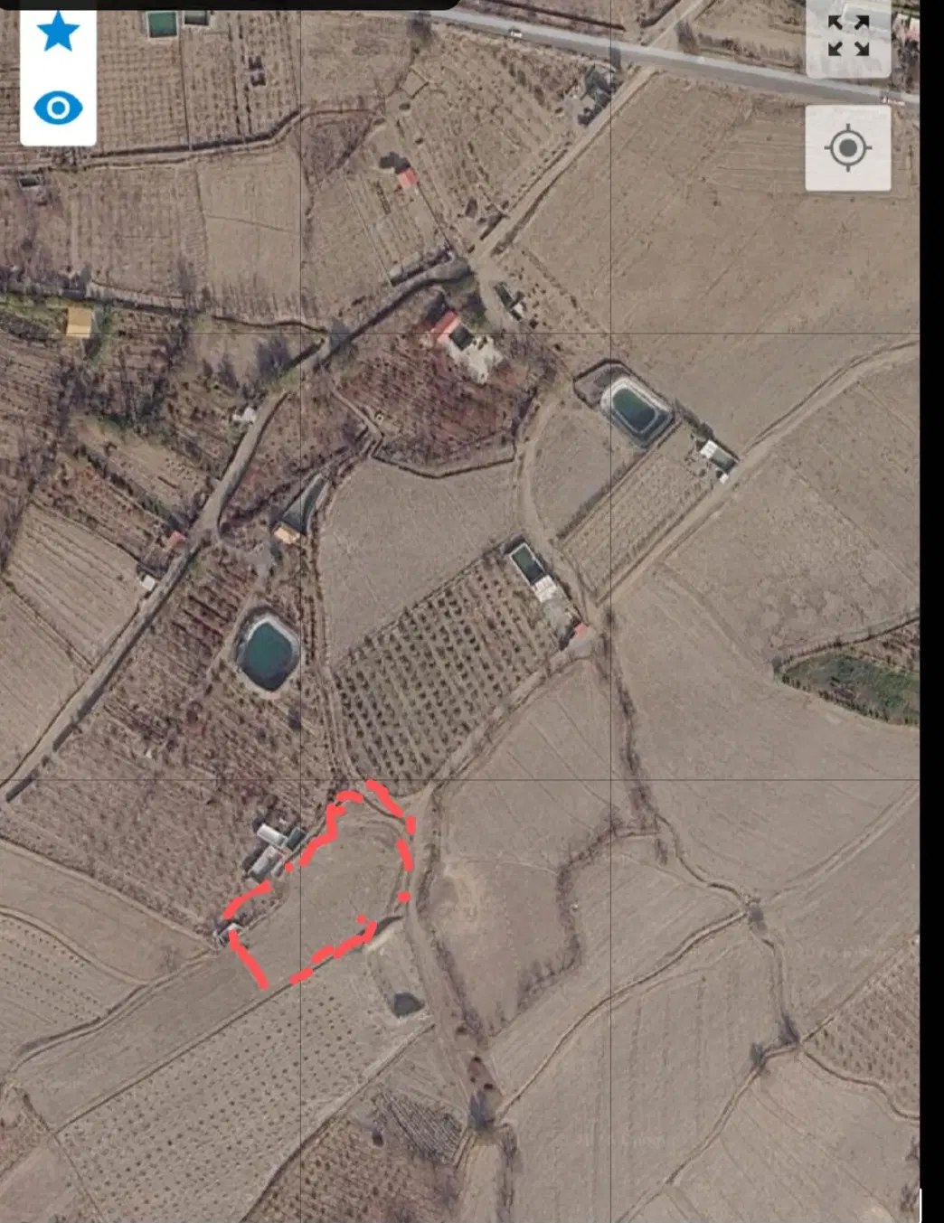 زمین زراعی مناسب در روستای حیدر آباد