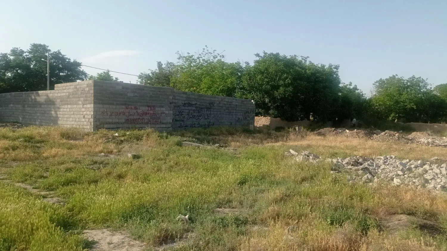 یک قطعه زمین 260 متر مربع
