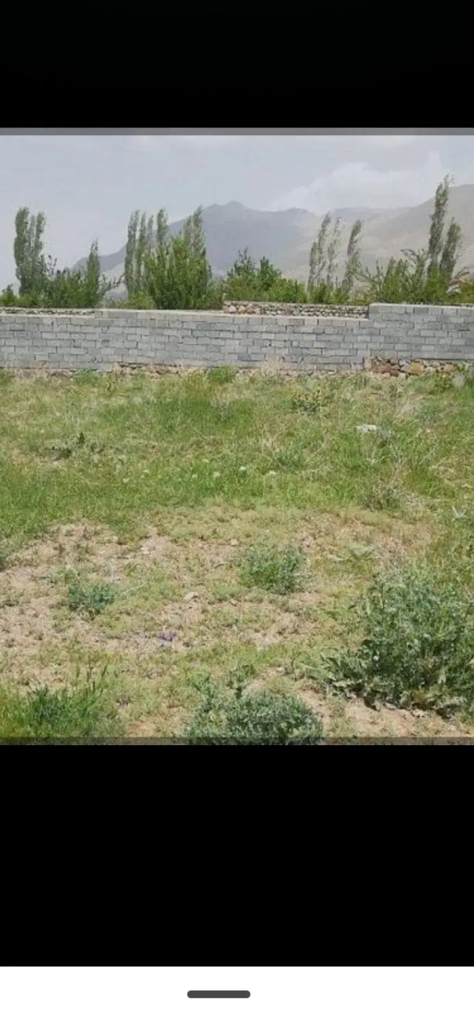 فروش زمین ۷۴۰ متری باپروانه ساخت (کد۱۳)