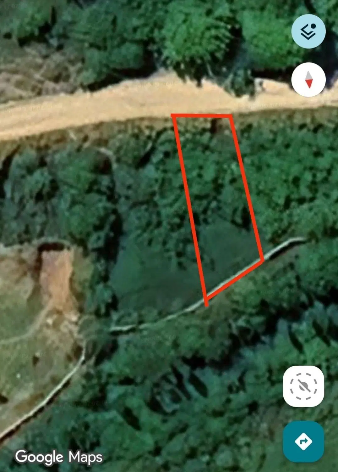 فروش زمین جاده آبشار روستای زیارت